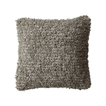 20" Brown Woven Boucle Pillow