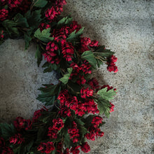 24" Red Hops Wreath