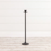 28" Black Tall Taper Candlestick