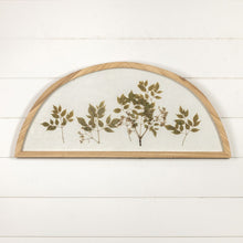 36.25" Arched Pressed Botanical Print