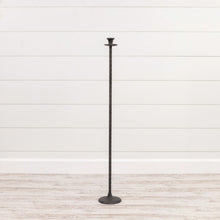 40" Black Tall Taper Candlestick