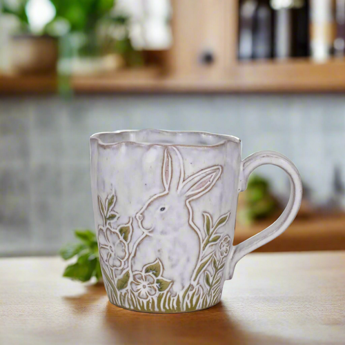 Callie Bunny Coffee Mug - 12oz White