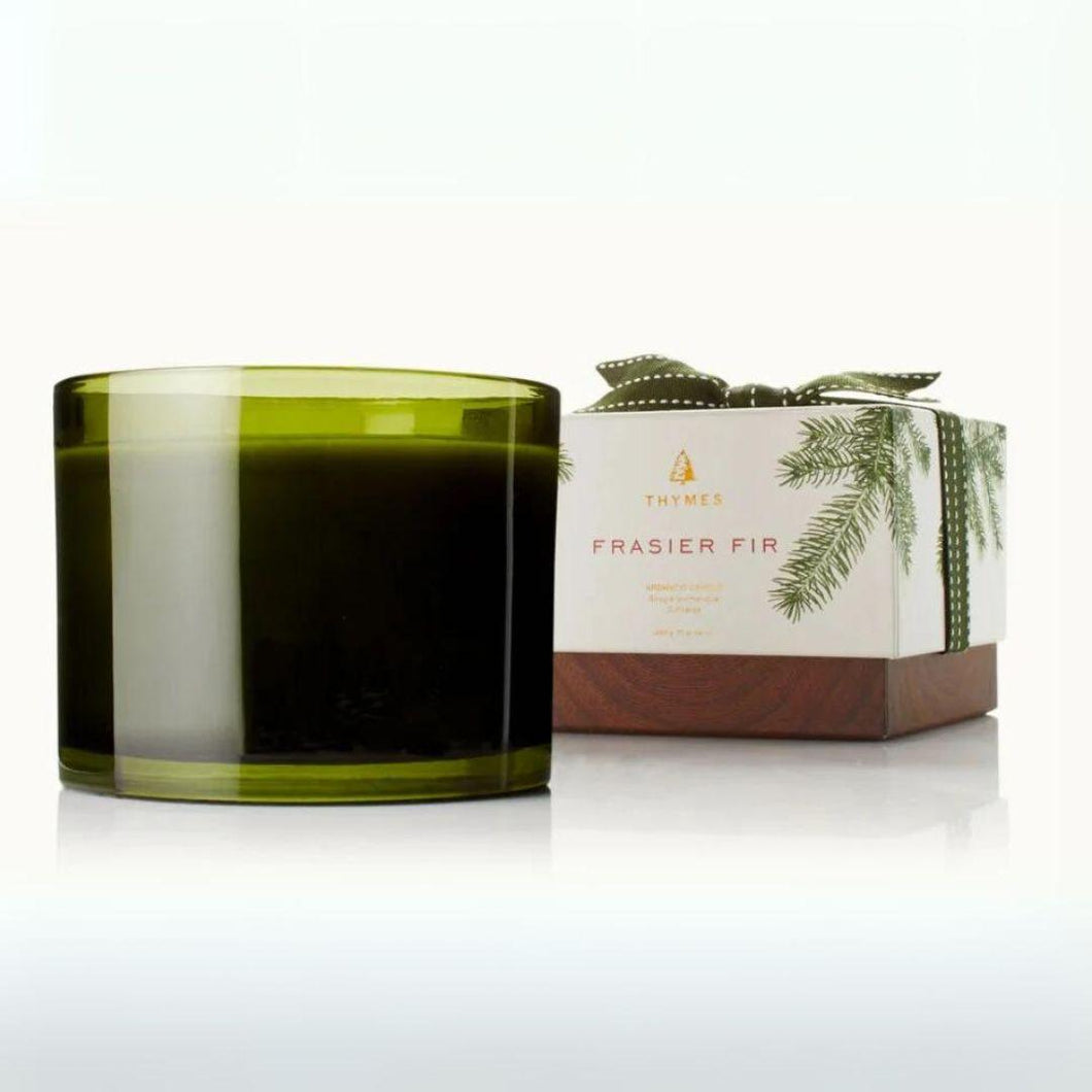 Frasier Fir Green 3 Wick Candle