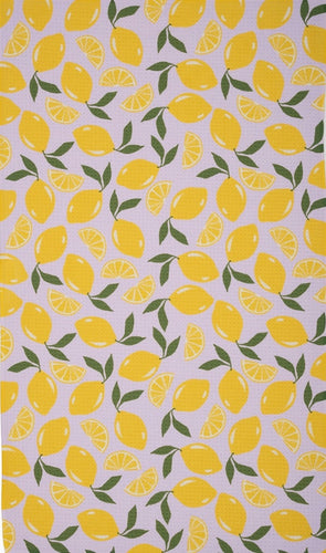 Geometry Sweet Lemon Tea Towel