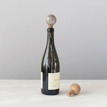 Marble & Cork Bottle Stopper