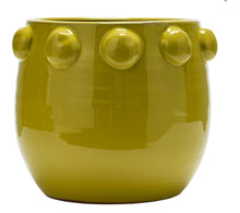 Yellow Pot with Dots