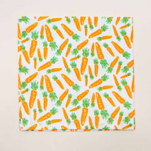 Carrot Napkin - Orange & Green 18x18 inches