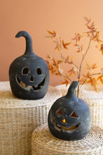 Terracotta Jack O Lantern 10"