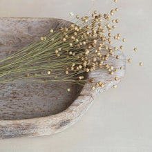 Bleached Found Wood Bowl With Handle