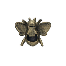 Cast Iron Bee Bottle Opener – Distressed Gold Finish