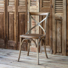 Cross Back Dining Chair