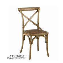 Cross Back Dining Chair