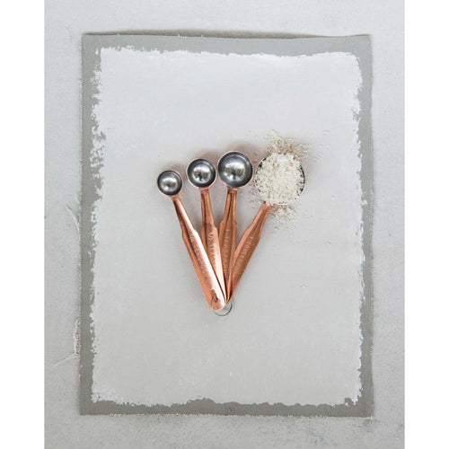 Copper Stainless Steel Measuring Spoons