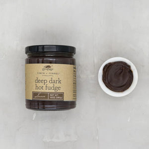 Deep Dark Hot Fudge Sauce - 10oz