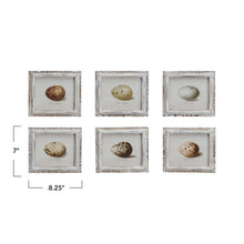 Wood Framed Glass Wall Décor With Vintage Reproduction Egg Print – Assorted Styles