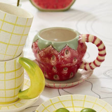 Fresh Fruit Mug With Saucer – Strawberry