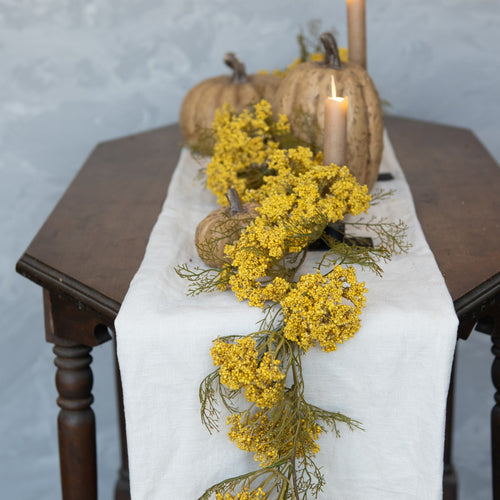 6' Gold Queen Anne Lace Garland