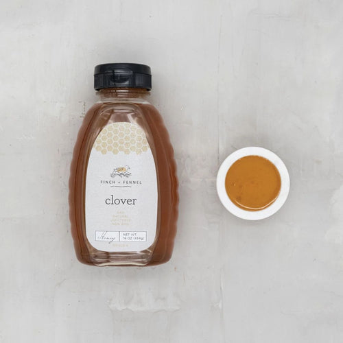 Grade A Unfiltered Clover Honey - 16oz