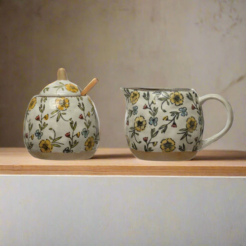 hand-painted-sugar-creamer-set