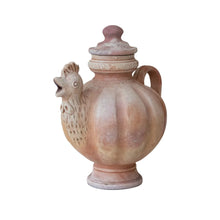 Handmade Terra Cotta Chicken Pitcher