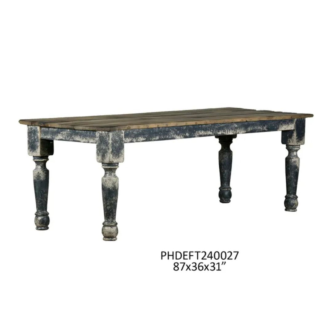 La Grange Table in Weathered Ash