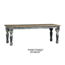 La Grange Table in Weathered Ash