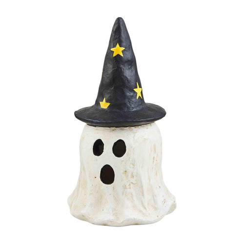 Black Ghost Paper Mache Lantern