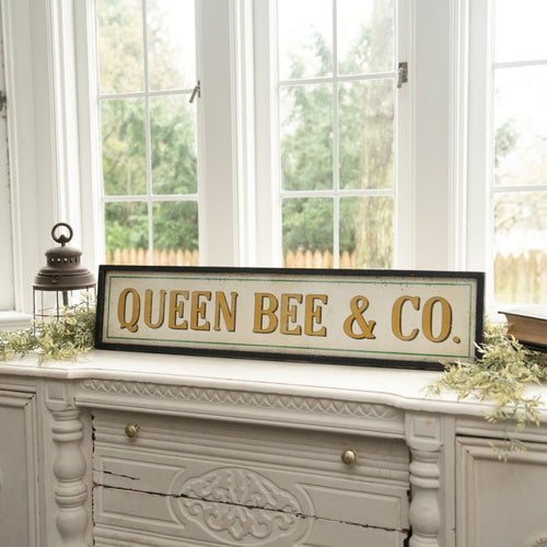 Queen Bee & Co Sign