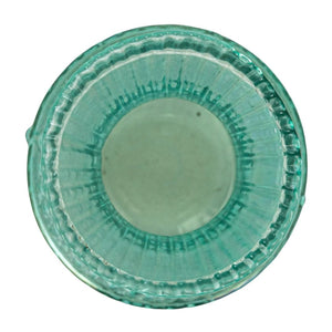 Round Pressed Glass Vases - Large