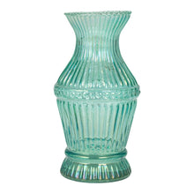 Round Pressed Glass Vases - Large