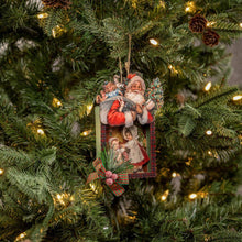 6.5" Santa with Children Ornament