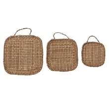 Hand-Woven Bankuan Trivets With Handles