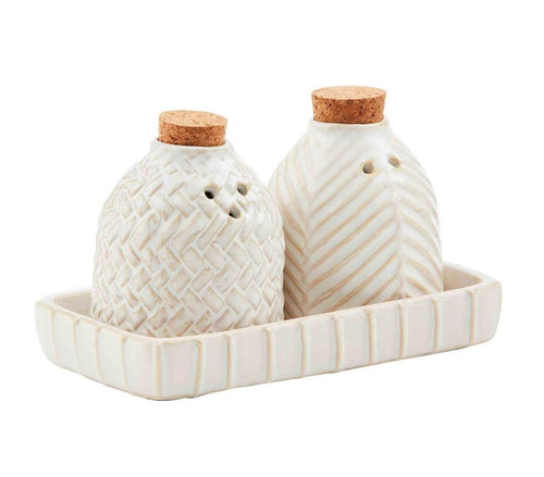 Textured Salt & Pepper Set