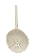 Stoneware Strainer Spoon